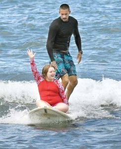 Surfing as therapy